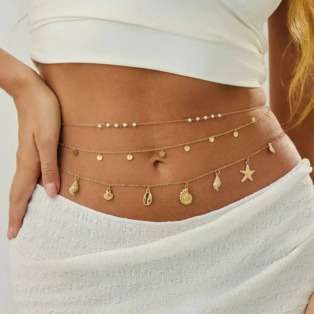 Body Jewelry In Bulk - IngeSight.Z 3 Pz/set Boho Stella Marina