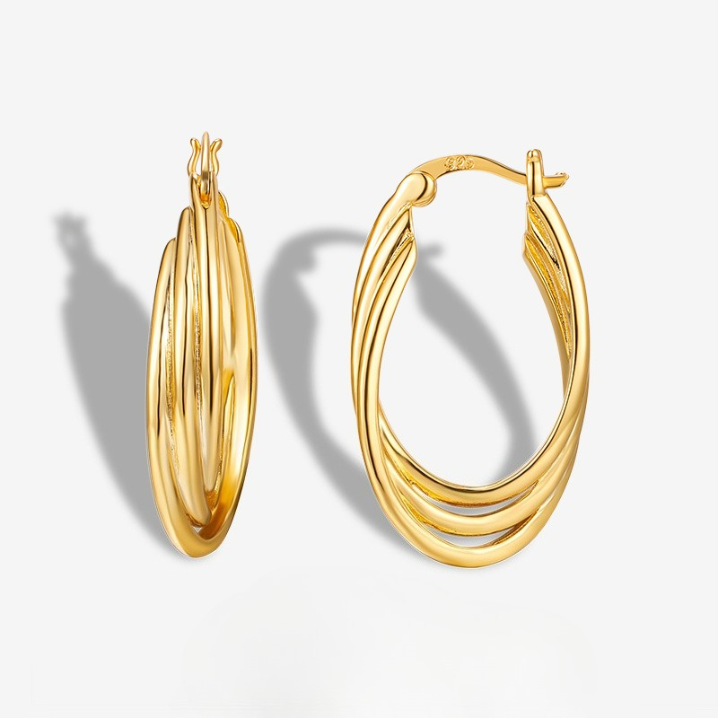 Body Jewelry High End - Nuovi Orecchini in Argento S925 con