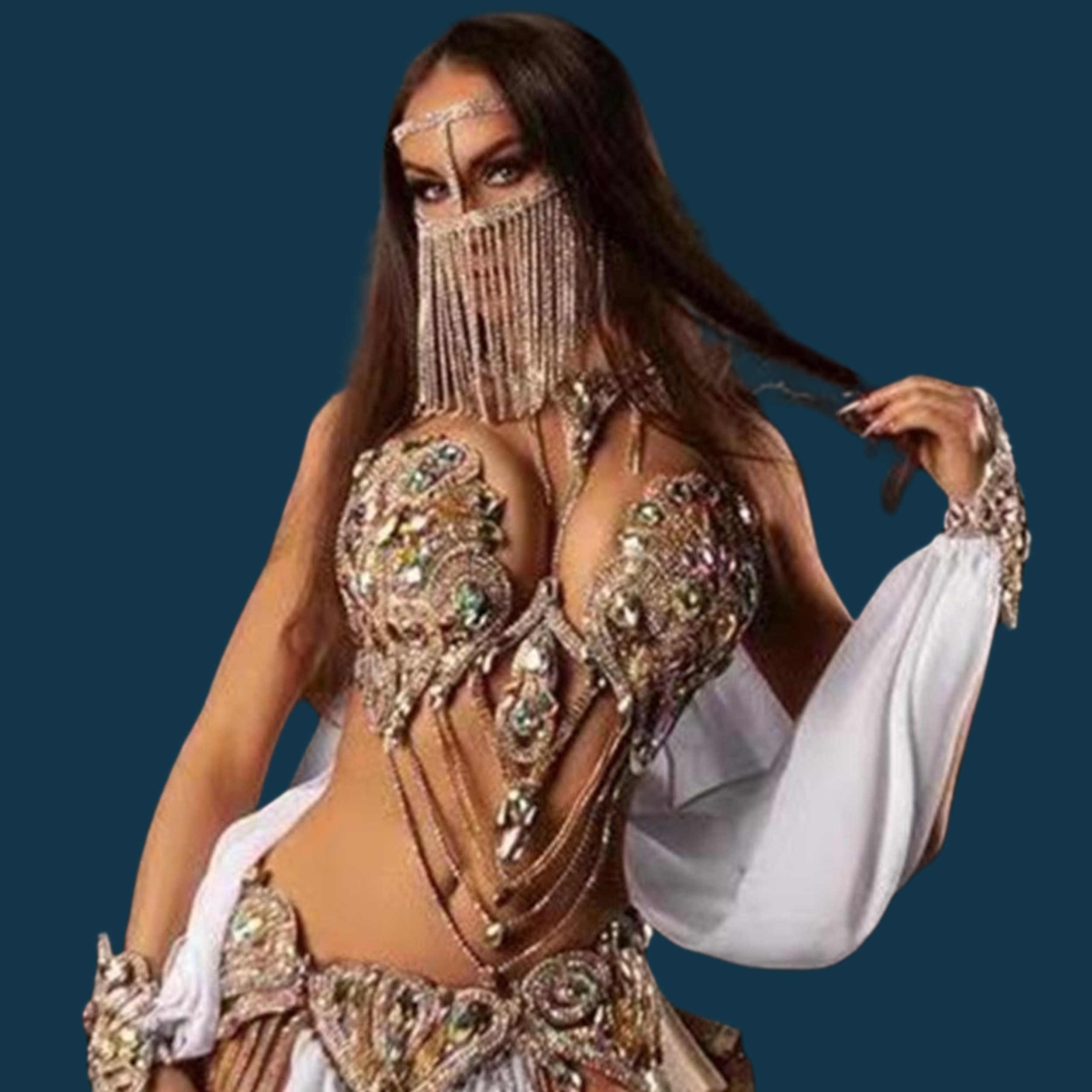 Maschera Sexy con Cristalli e  - Body Jewelry High End recensione e prezzo