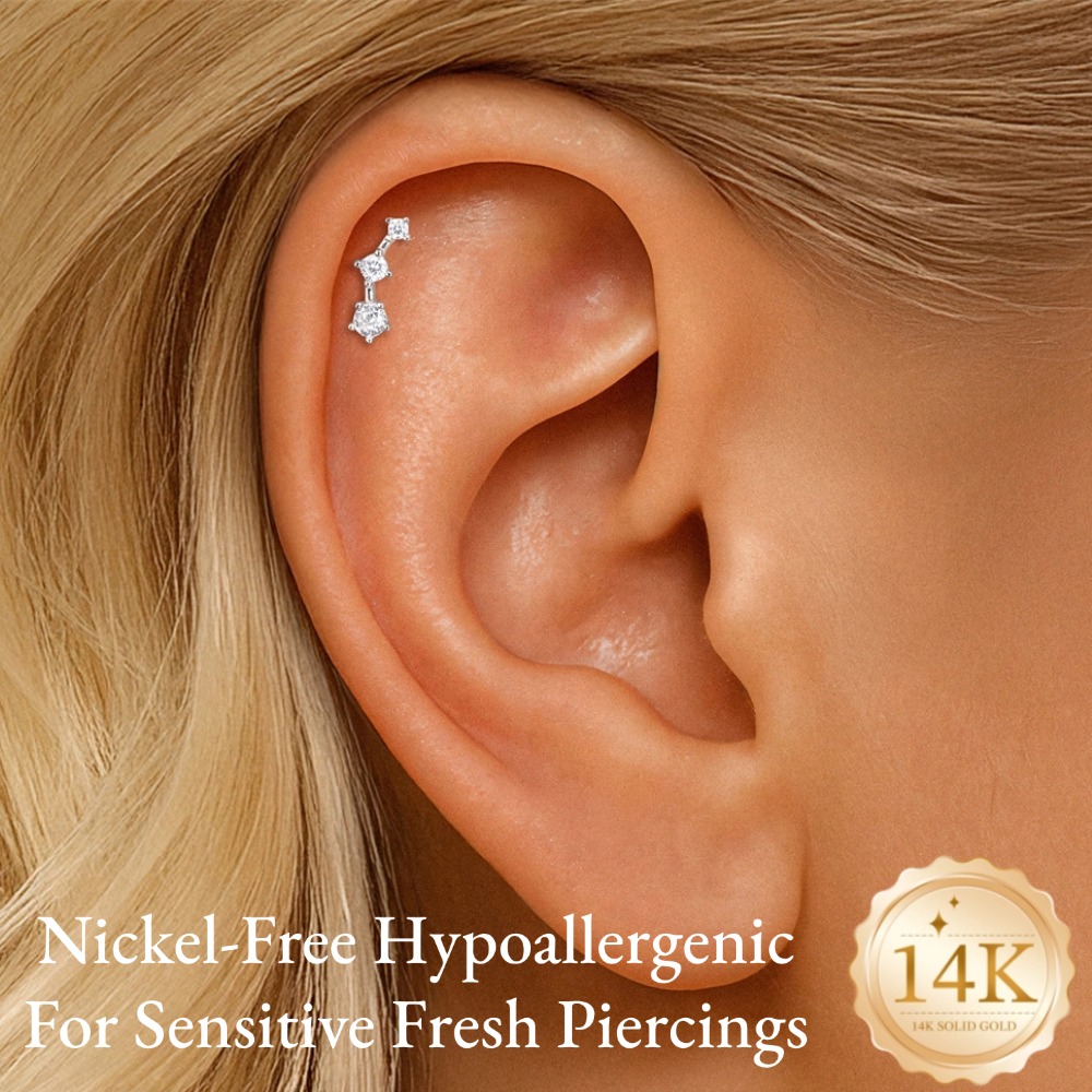 DIeSchein Orecchini Piercing i - Star Flat Back recensione e prezzo
