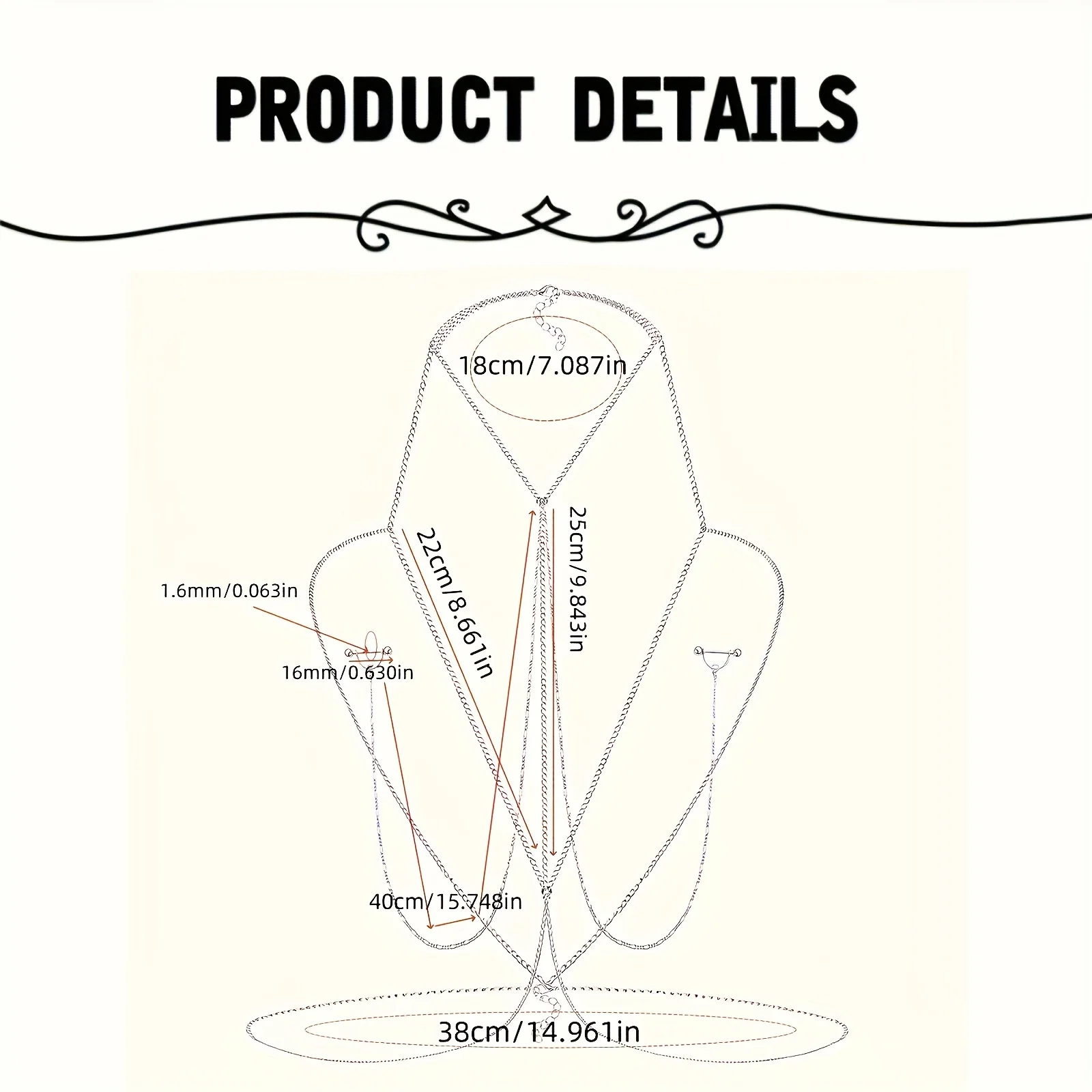 1 catena per il corpo elegante - Body Jewelry Nipple Chain recensione e prezzo