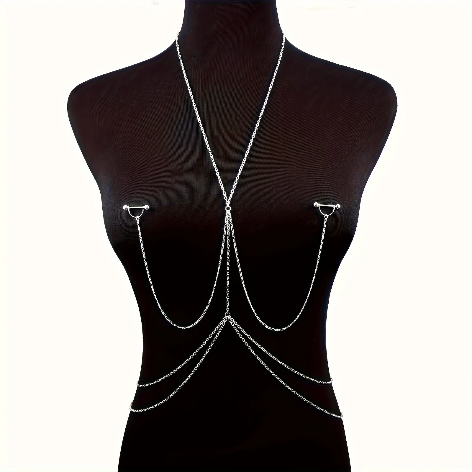 1 catena per il corpo elegante - Body Jewelry Nipple Chain recensione e prezzo
