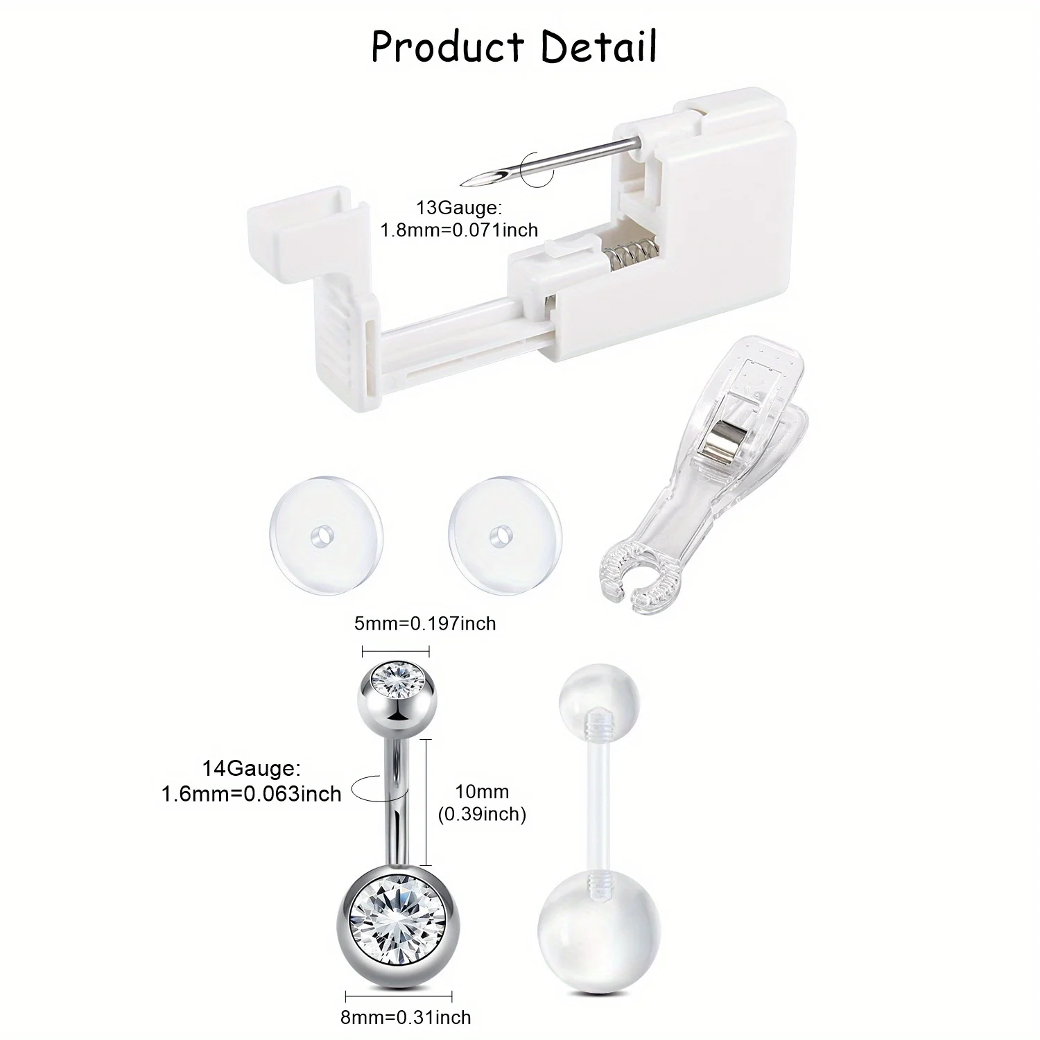 Kit per piercing all'anello pe - Body Jewelry Rings recensione e prezzo