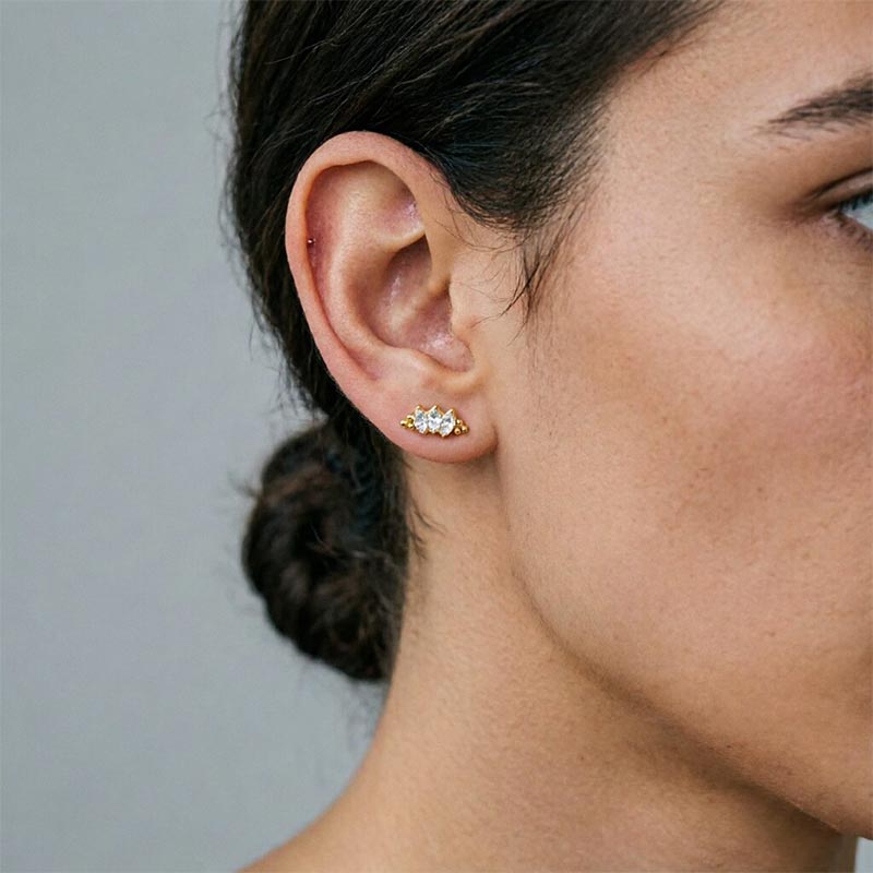 Orecchini a perno in titanio p - Body Jewelry High End recensione e prezzo