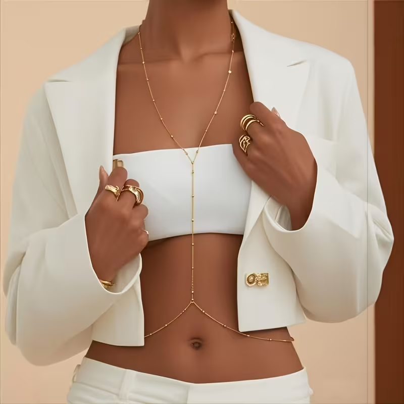Catena per il corpo da donna i - Body Jewelry In Bulk recensione e prezzo