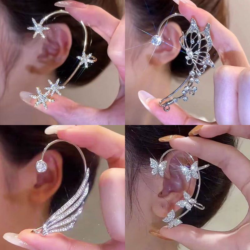 Orecchini a clip con farfalla  - Conch Earring Hoop recensione e prezzo