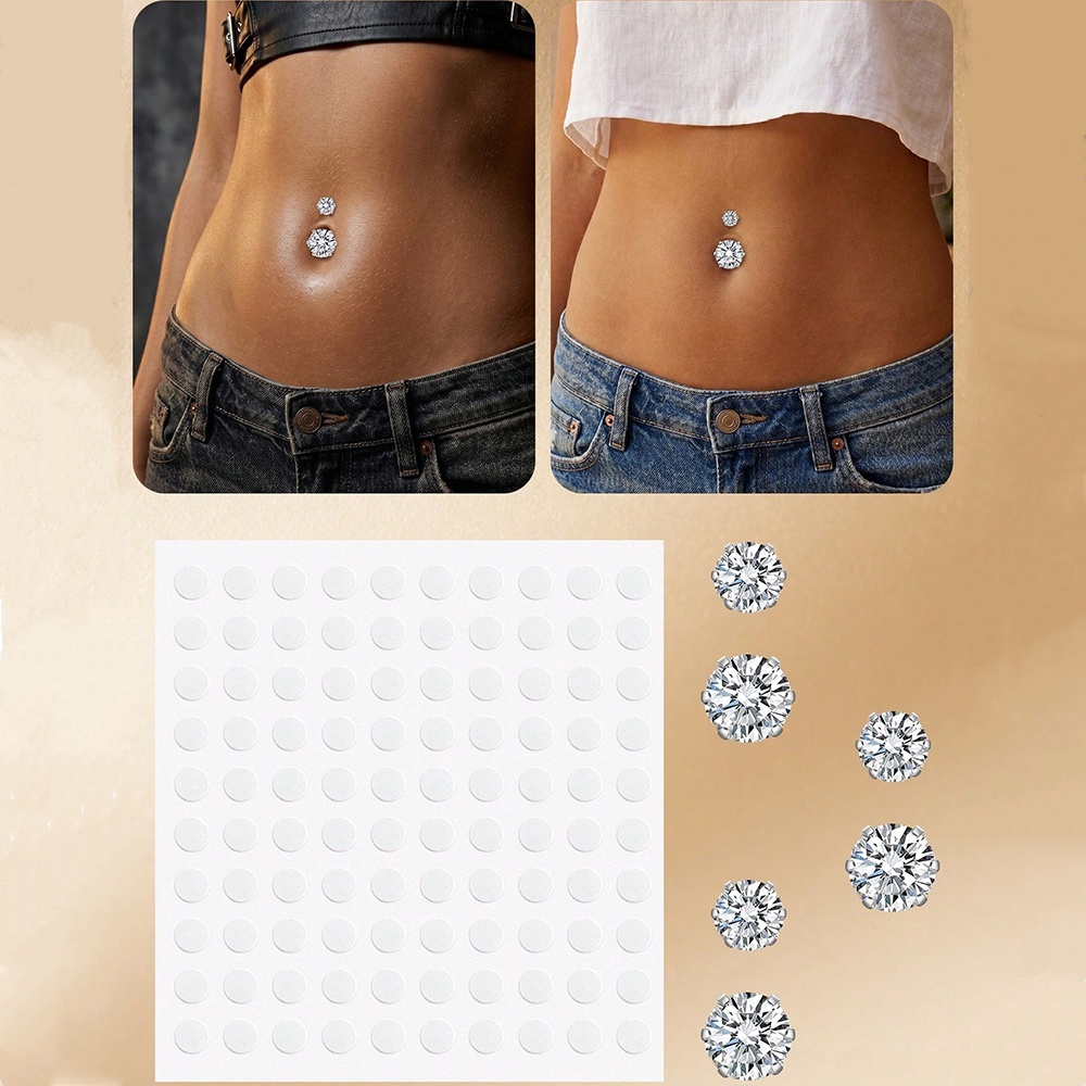 Piercing finto per ombelico co - Body Jewelry Rings recensione e prezzo