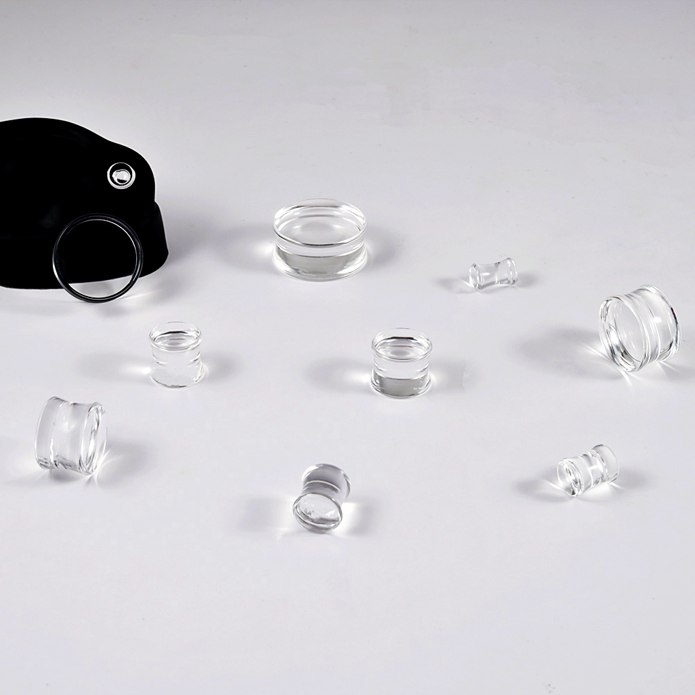 1 COPPIA Acrilico Trasparente  - Body Jewelry Ear Gauges recensione e prezzo