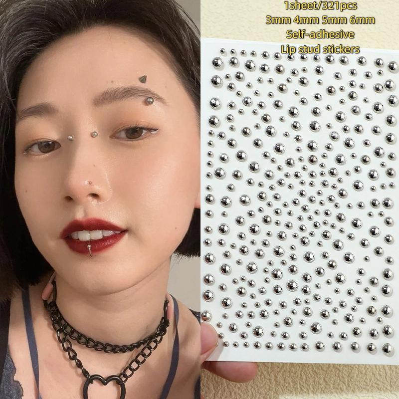321pcs Non Piercing Lip Studs  - Body Jewelry Rings recensione e prezzo