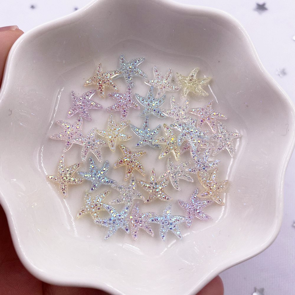 10mm Mini Shiny Star Nail Art  - Star Flat Back recensione e prezzo
