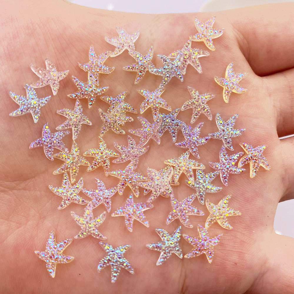 10mm Mini Shiny Star Nail Art  - Star Flat Back recensione e prezzo