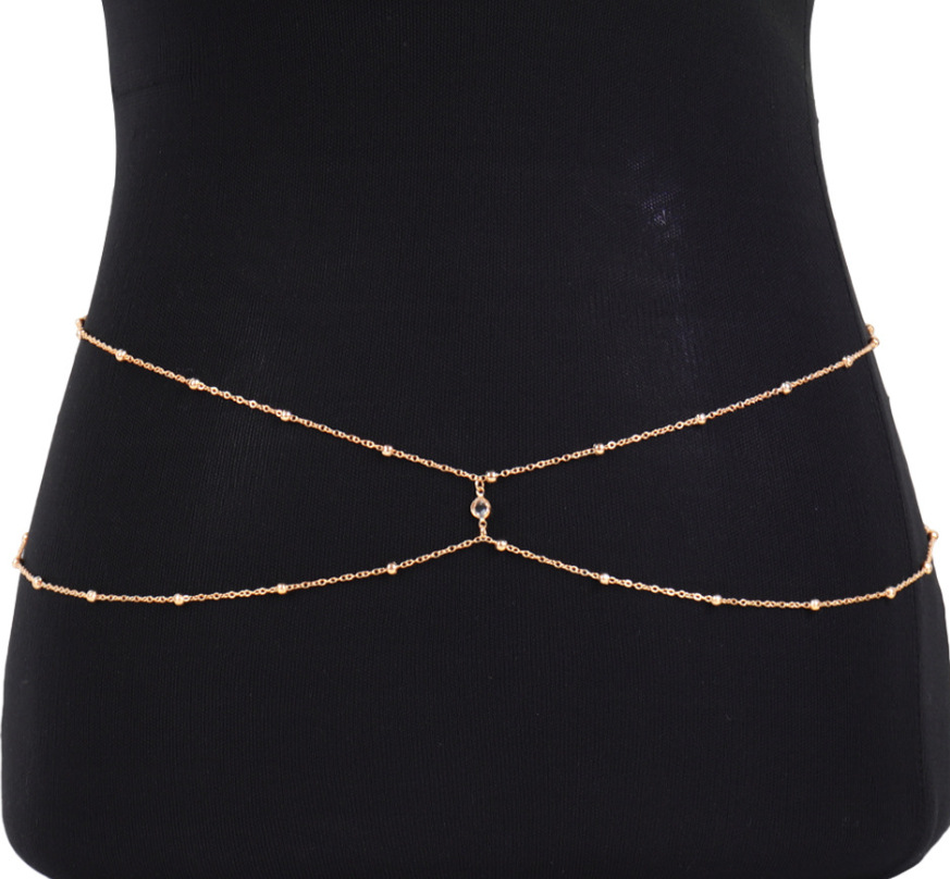 Catene di pancia con perline d - Body Jewelry In Bulk recensione e prezzo