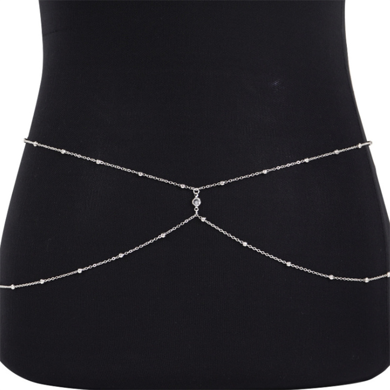 Catene di pancia con perline d - Body Jewelry In Bulk recensione e prezzo