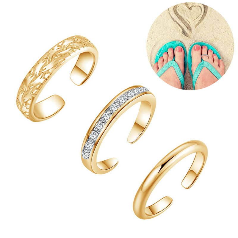 Trio Set Anelli per le dita de - Body Jewelry Rings recensione e prezzo