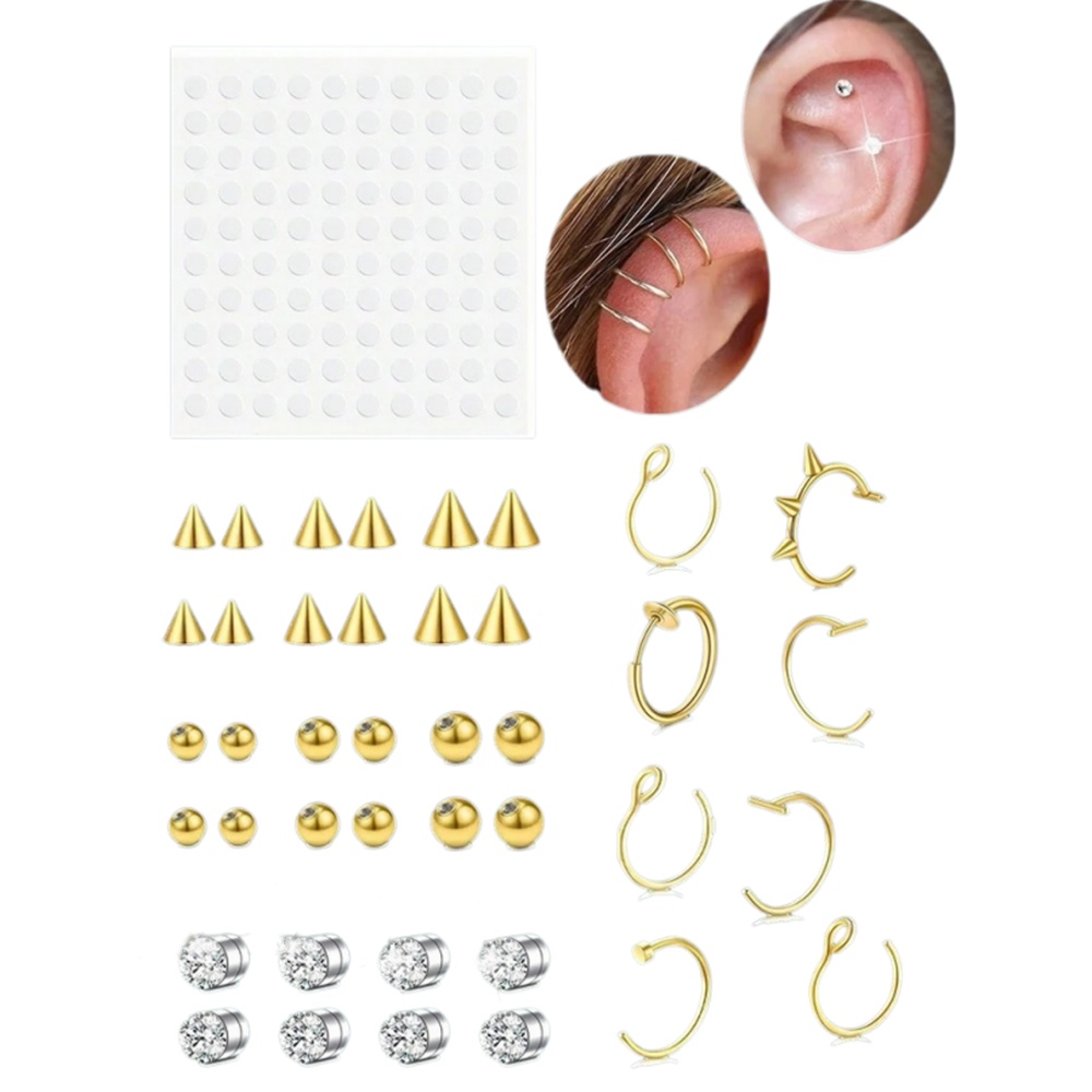 Anelli per naso finti, septum  - Body Jewelry Rings recensione e prezzo