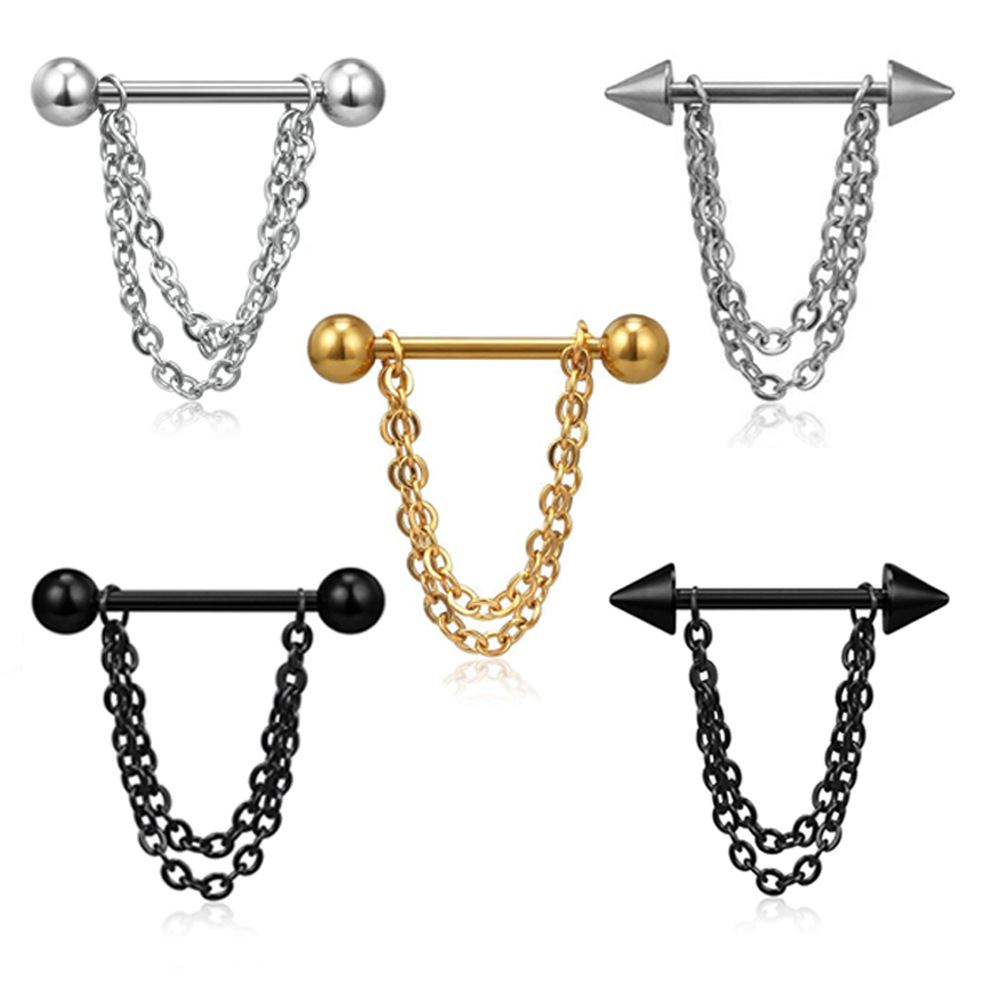 14G piercing per capezzoli Pun - Body Jewelry Nipple Chain recensione e prezzo