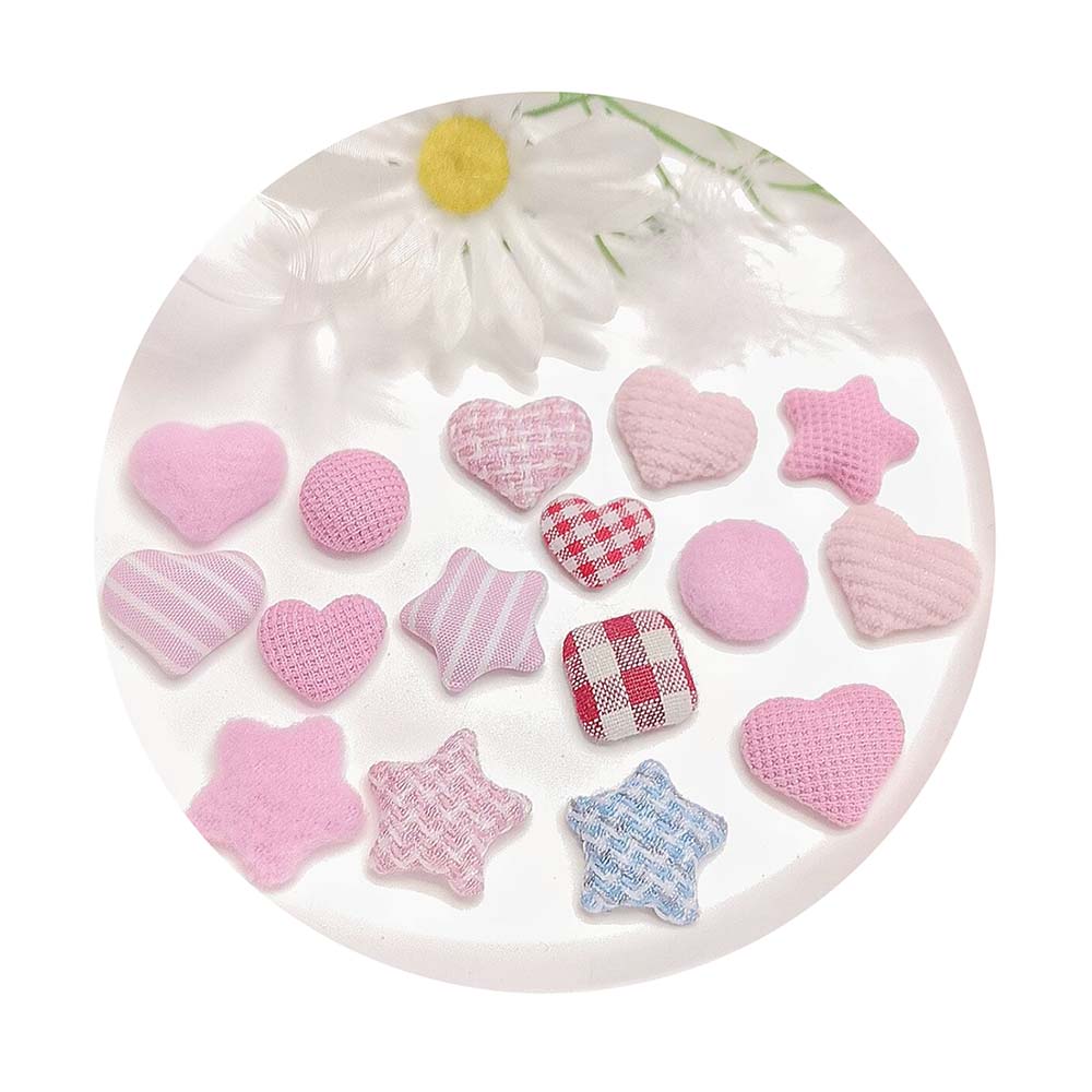 Cabochon in tessuto misto con  - Star Flat Back recensione e prezzo