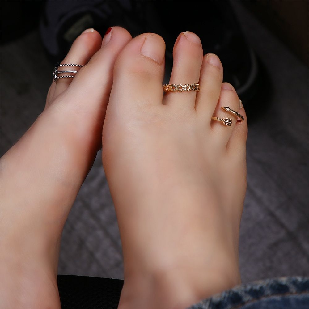 Set di Anelli per Piedi a Form - Body Jewelry Rings recensione e prezzo