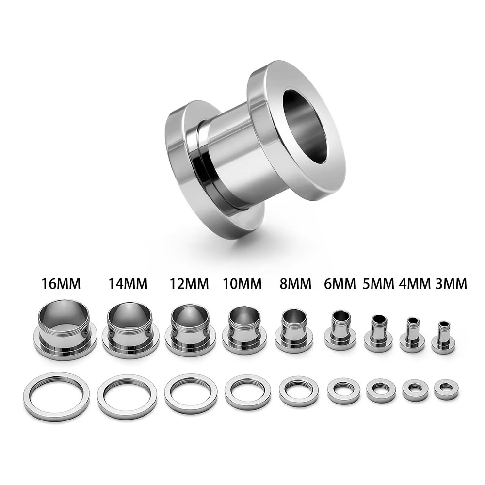 1PC Tunnel per le orecchie Tap - Body Jewelry Ear Gauges recensione e prezzo
